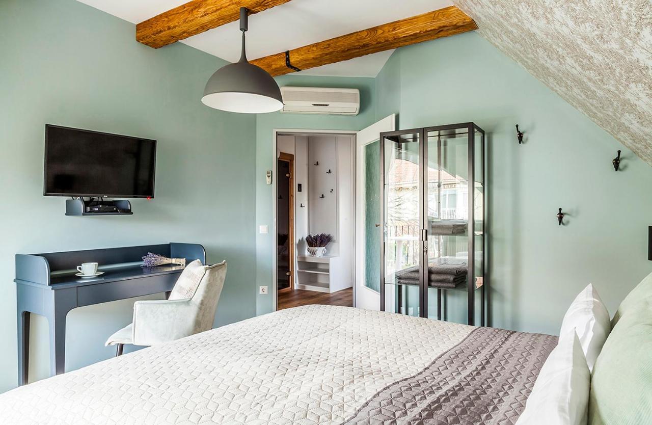 Harmonia Apartman Erkellyel Es Szaunaval Balatonfüred Dış mekan fotoğraf